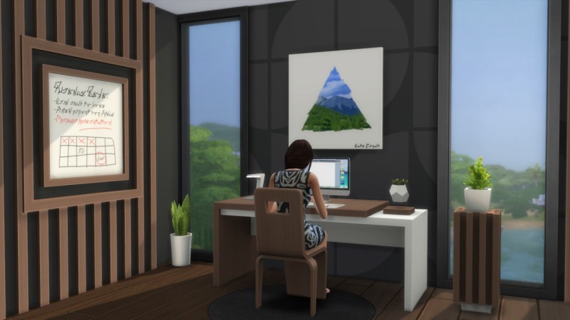 The Sims 4 Home Office - CC Pack é Lançado