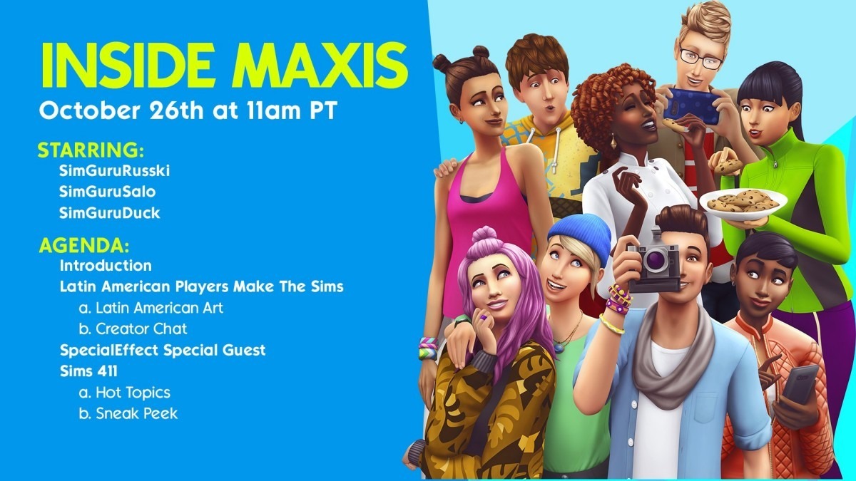 The Sims 4: Nova Live do Inside Maxis é Anunciada
