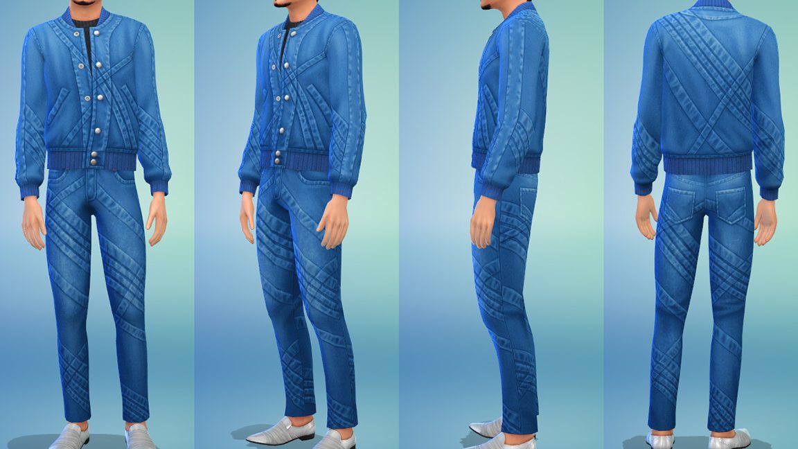 The Sims 4 Moda Masculina Foca em Estilos Londrinos