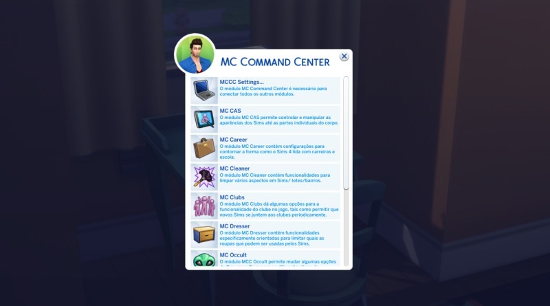 COMO CONFIGURAR O MC COMMAND CENTER NO THE SIMS 4! Pensão, herança, cheats  sempre ativos e + 