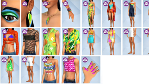 VAZOU: Todos os Itens que Virão no The Sims 4 Kit Moda Bloco de Carnaval