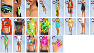 VAZOU: Todos os Itens que Virão no The Sims 4 Kit Moda Bloco de Carnaval