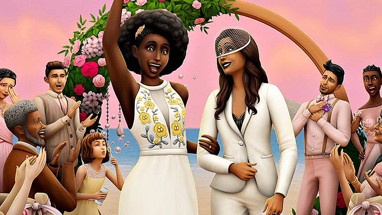 The Sims 4 Histórias de Casamento: Capa é Revelada e Destaca Casal Lésbico