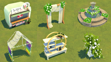 The Sims 4 Histórias de Casamento: Todos os Objetos do Pacote