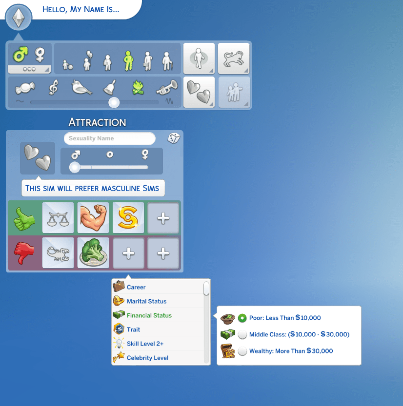 The Sims 4: Sistema de Orientação Sexual e Atratividade é Criado por Jogador