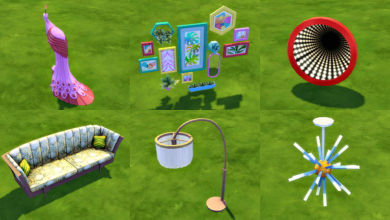 The Sims 4 Kit Decoração Exuberante: Veja Todos os Itens do Pacote