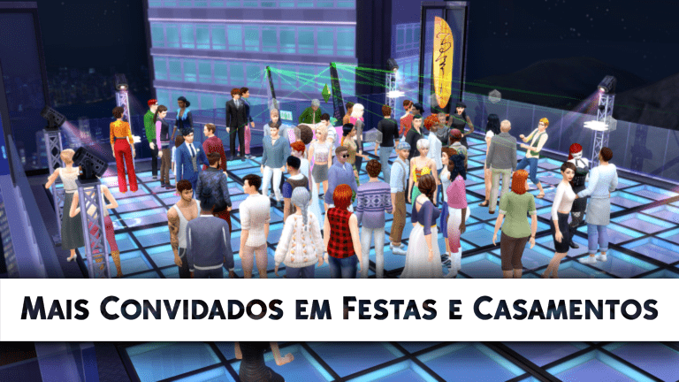 Mod para The Sims 4 Permite Criar Festas e Casamentos com Mais Convidados