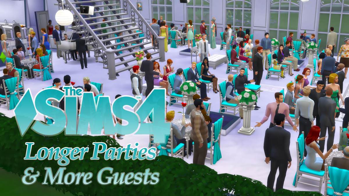 Mod para The Sims 4 Permite Criar Festas e Casamentos com Mais Convidados