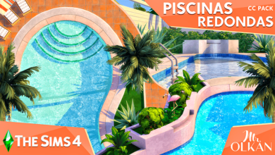The Sims 4: Pacote de Piscinas Redondas é Criado