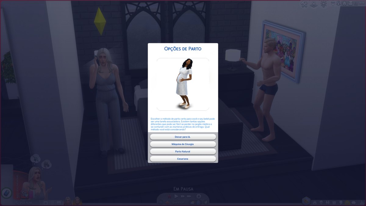 The Sims 4: Mod de Parto Realista está Disponível Gratuitamente para Download