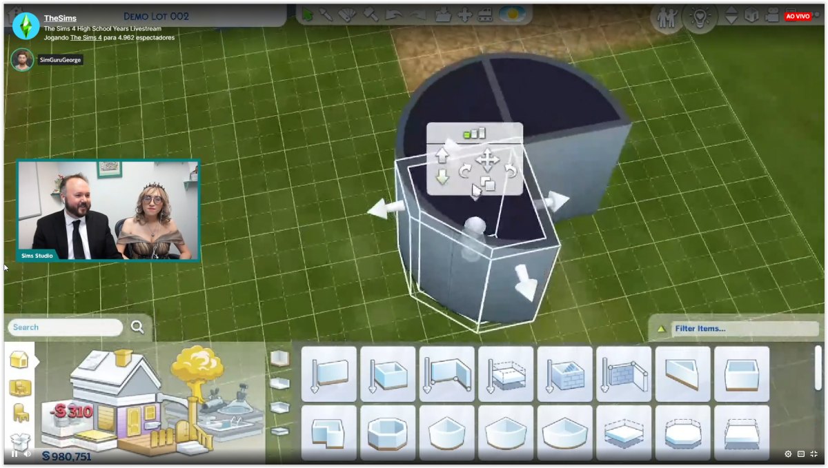 The Sims 4: Paredes Curvas São Mostradas Oficialmente