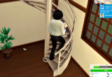 The Sims 4: Mod de Escadas Espirais é Mostrado em Funcionamento