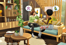 The Sims 4 Estilo Madeira - Sala de Estar é Lançado Gratuitamente