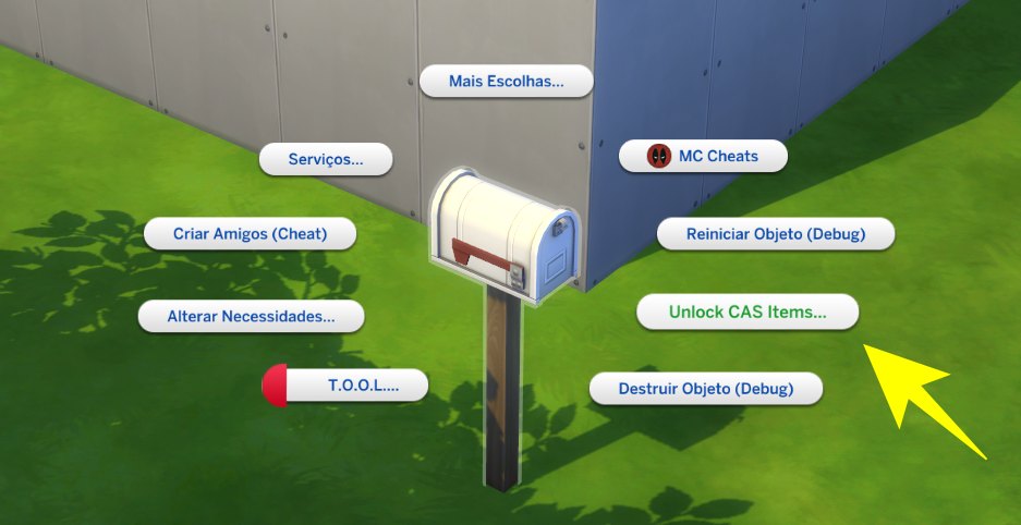 Como Desbloquear Objetos Escondidos no The Sims 4