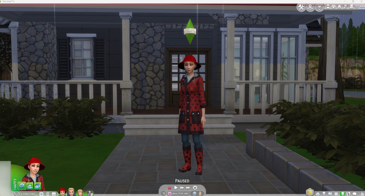 The Sims 4: Mod de Realismo Faz Capas de Chuva Terem Utilidade