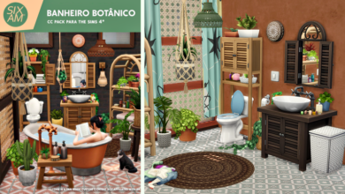 The Sims 4 Banheiro Botânico é Lançado Gratuitamente