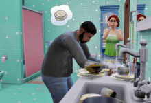 The Sims 4: Novo Mod para Sims Não Lavarem Pratos no Banheiro é Criado