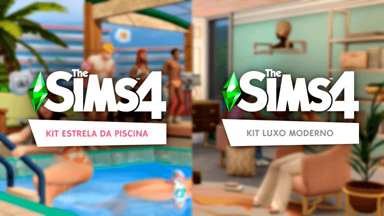 The Sims 4 Kit Estrela da Piscina e Luxo Moderno são Lançados Oficialmente
