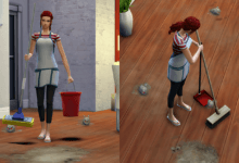 The Sims 4: Novo Mod Permite Sims Varrerem Sujeira com Vassoura