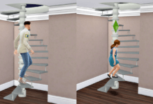 The Sims 4: Mod de Escadas Espirais está Disponível Gratuitamente