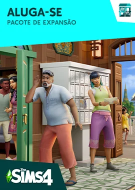 The Sims 4 Aluga-se: Logo, Capa, Descrição e Imagens
