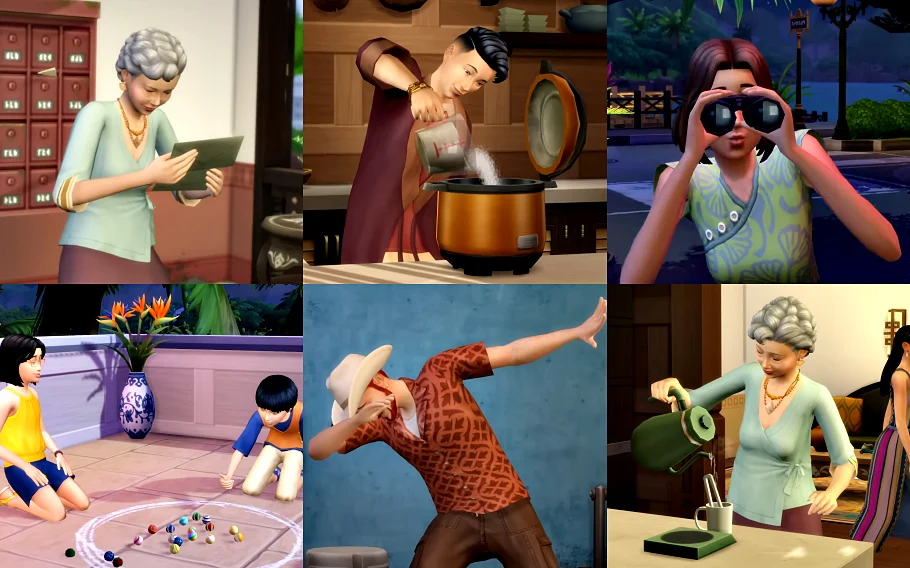 The Sims 4 Aluga-se: Novas Informações do Pacote