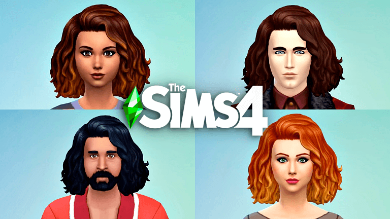 Notícia! Novos Penteados para o The Sims 4: coquinhos e tranças torcidas,  você faz o The Sims™ com DeeSims! - Alala Sims