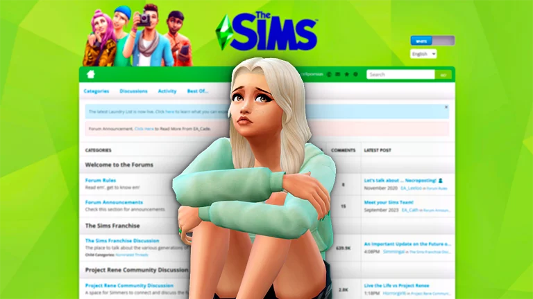 Fórum Oficial do The Sims Será Fechado
