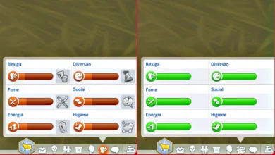 The Sims 4: Cheats de Necessidades