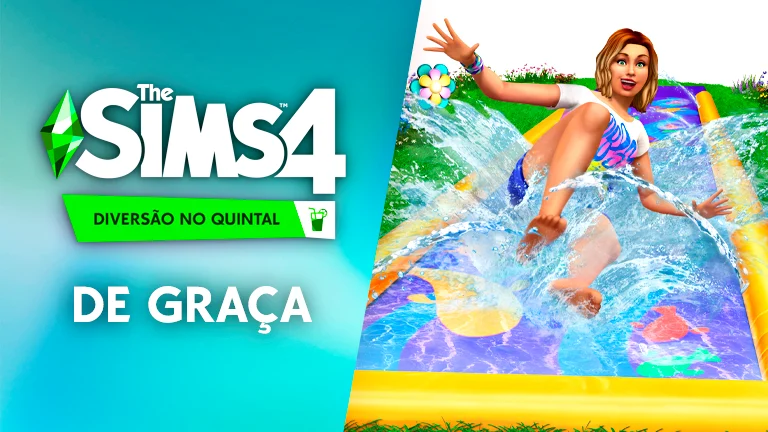 The Sims 4 Diversão no Quintal está de Graça