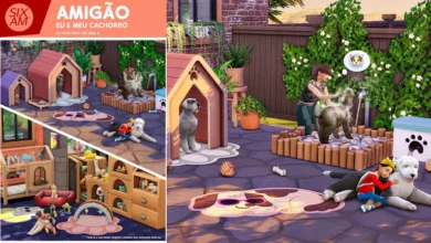 The Sims 4 Amigão: Eu e Meu Cachorro Disponível Gratuitamente para Download