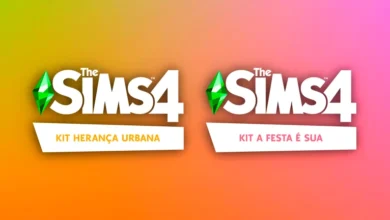 The Sims 4 Kit Herança Urbana e A Festa É Sua: Capa, Logo e Imagens