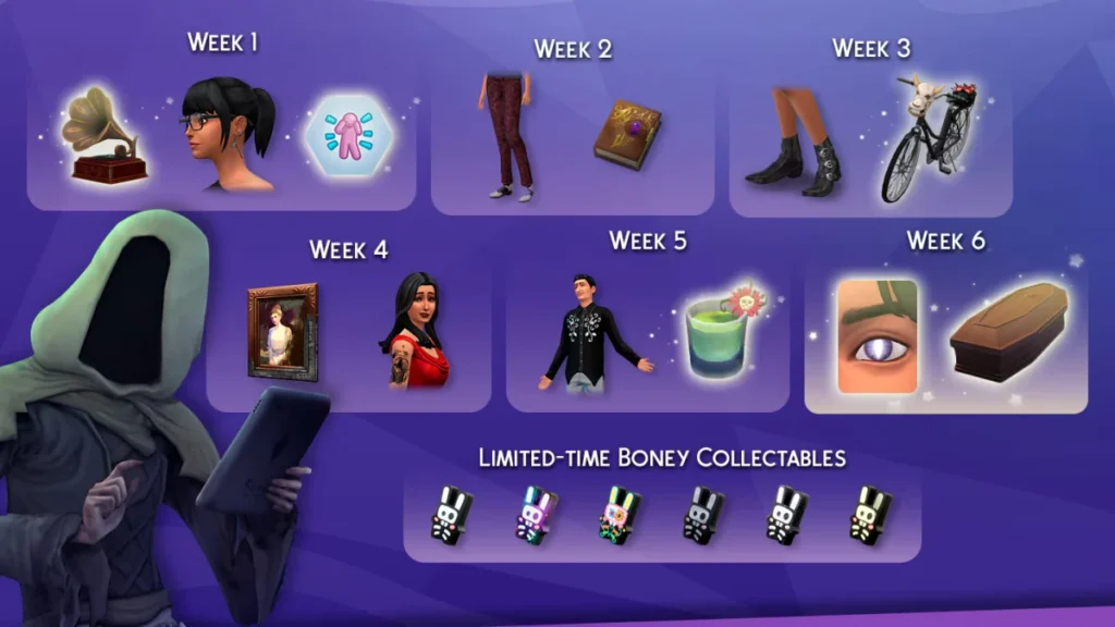 The Sims 4: Evento de Recompensas da Dona Morte