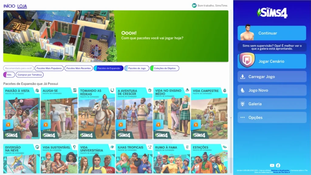 Review da Atualização de Setembro-2024 do The Sims 4