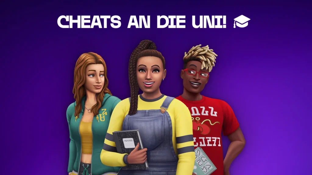 cheats die sims 4 an die uni!