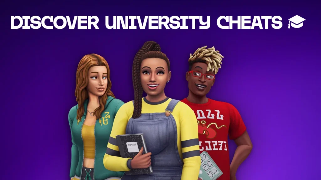 the sims 4 discover university cheats