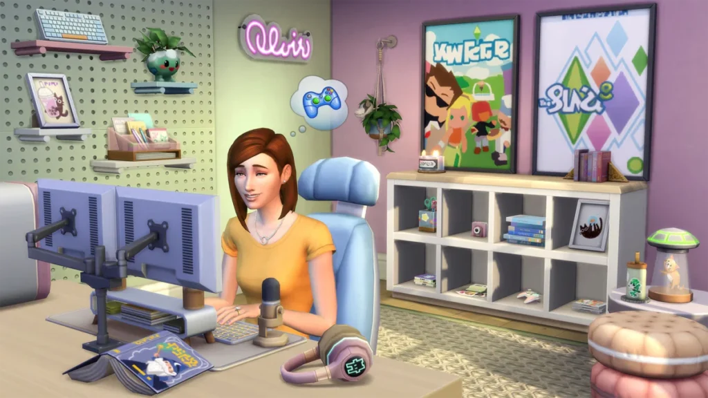 The Sims 4 Kit Cantinho Gamer