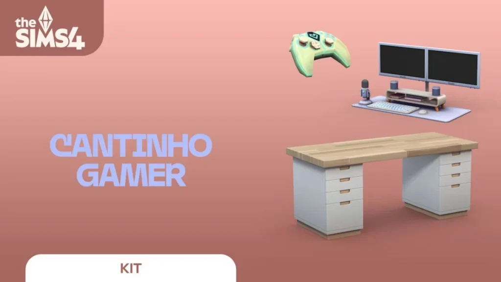The Sims 4 Kit Cantinho Gamer