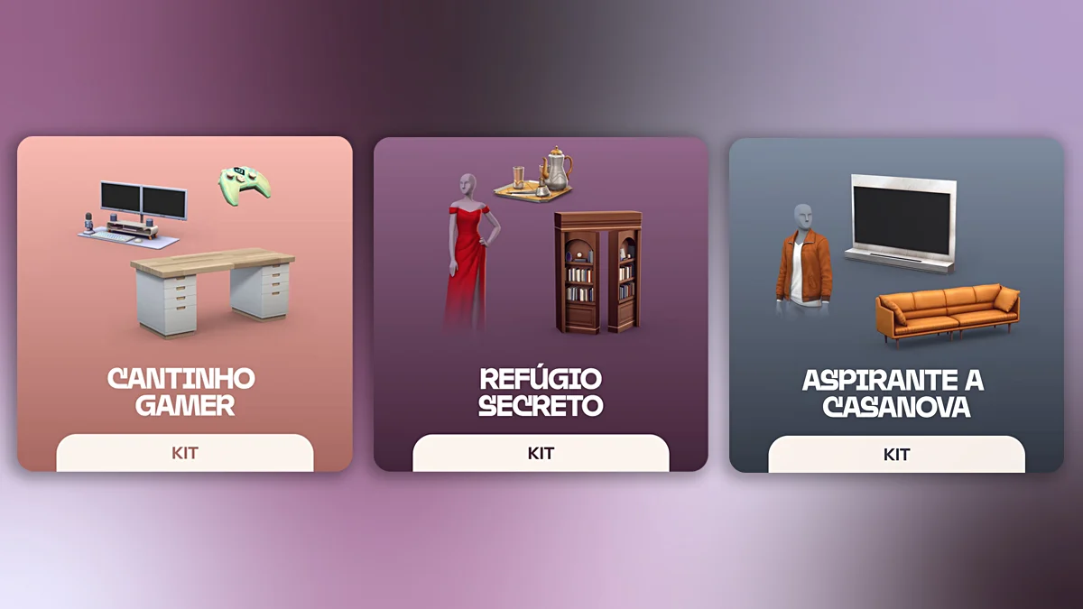The Sims 4: Três Novos Kits são Lançados