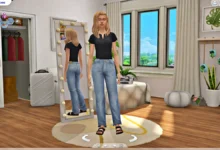 The Sims 4: Fundo Personalizado para CAS - Puro Amor