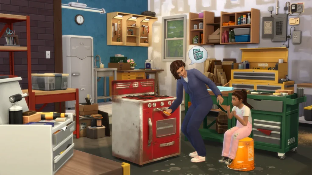 The Sims 4 Kit Oficina de Restauração, Melhor Idade e Itens de Cozinha são Lançados