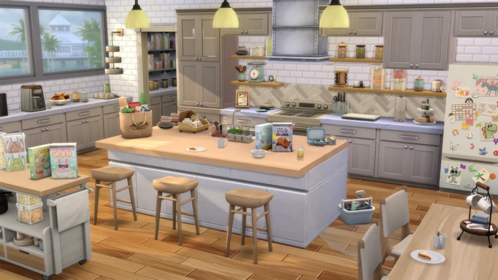 The Sims 4 Kit Oficina de Restauração, Melhor Idade e Itens de Cozinha são Lançados