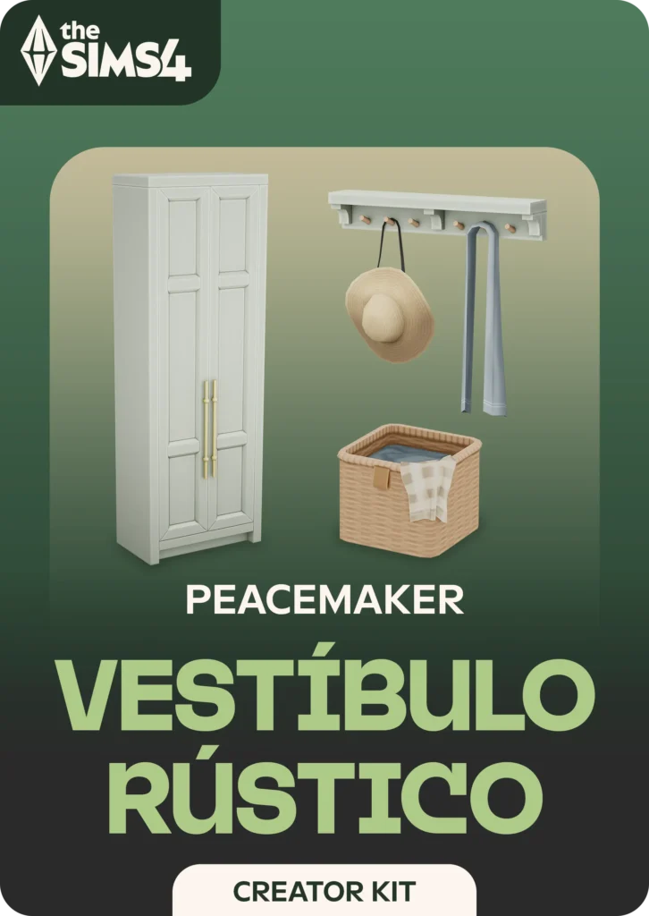 The Sims 4: Creator Kits Vestíbulo Rústico e Glamour Essencial São Lançados