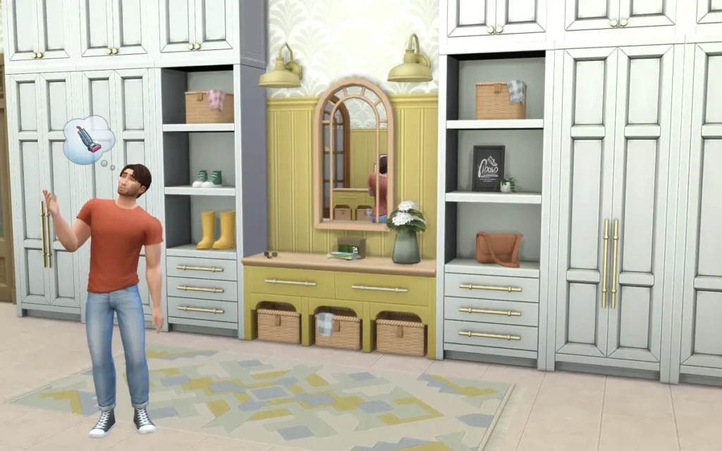 The Sims 4: Creator Kits Vestíbulo Rústico e Glamour Essencial São Lançados
