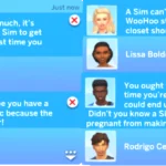 The Sims 4: Mod Reações de Interações Adolescentes