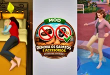 The Sims 4: Mod Remova os Sapatos e Acessórios em Certas Situações