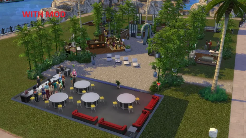 The Sims 4 Aluga-se: Mod Mais Sims em Espaços Compartilhados