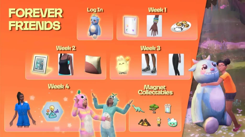 The Sims 4 Evento Amigos para Sempre: Primeiras Informações