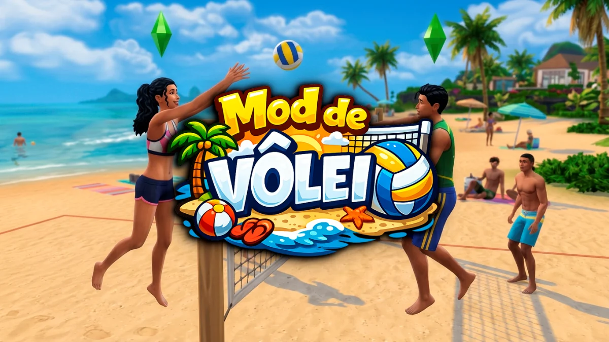 The Sims 4: Mod de Volei / Volleyball