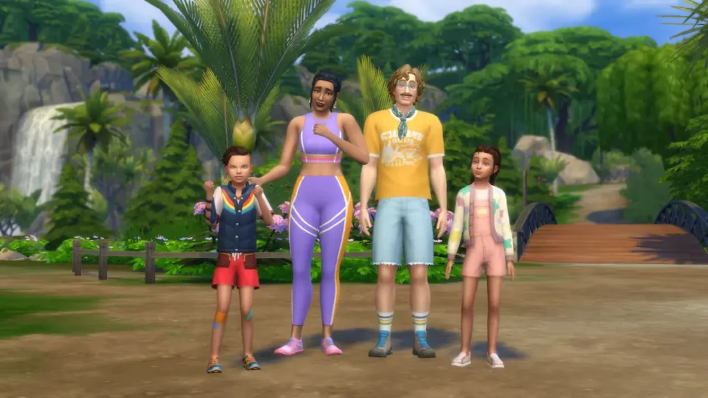The Sims 4 Novas Aventuras: Conheça os Sims de Gibbi Point